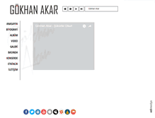 Tablet Screenshot of gokhanakar.com